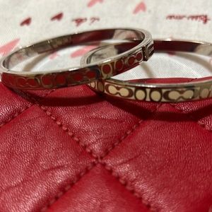 Like new Coach bracelets
